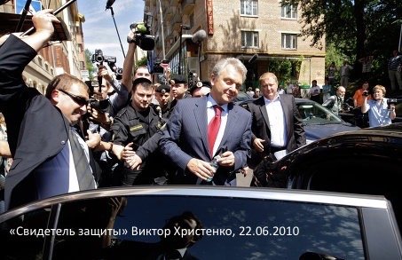 On this day, Viktor Khristenko gave evidence on Yukos case