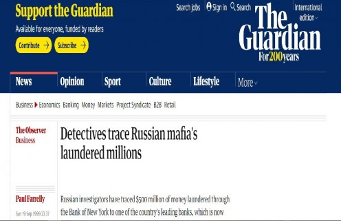 Detectives trace Russian mafia's laundered millions