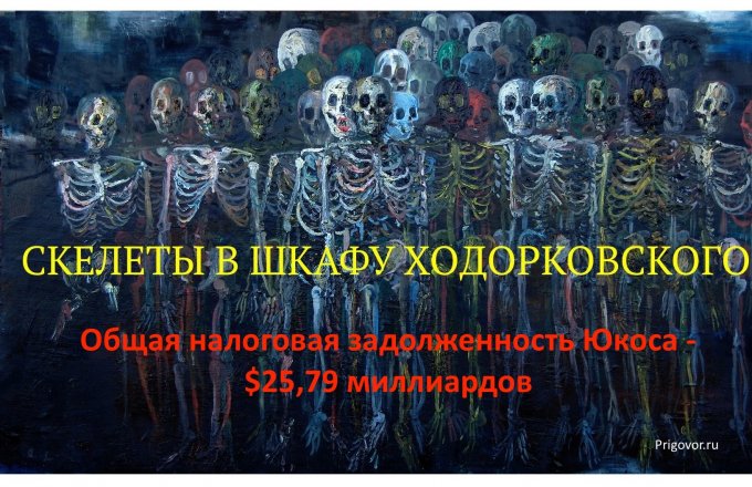 В этот день Юкосу указали на налоговые махинации