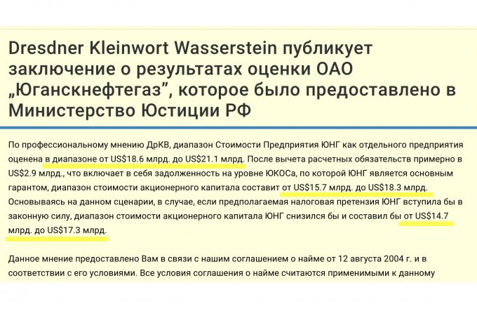 В этот день Юкос «неоправданно затянул погашение налоговых долгов» 